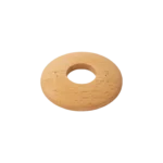 Beech Radiator Pipe Covers (15mm) – 6mm Low Profile – Set of 2