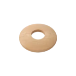 Low Profile Maple Radiator Pipe Collars – Lacquered – 6mm Thick – Set of 2