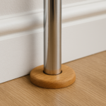 15mm Oak Pipe Covers (Set of 2) – 10mm Thick, Lacquered Finish